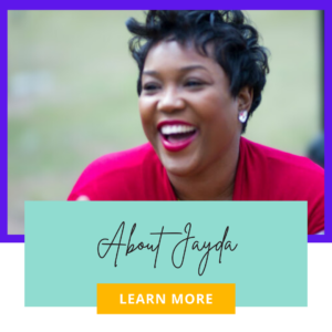 Smiling person with "Learn More" button.